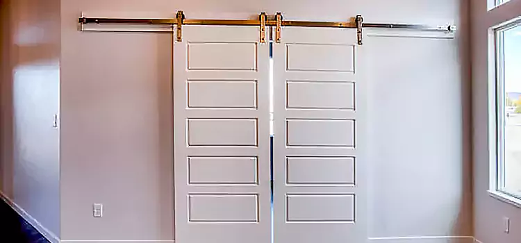 Glass Barn Door with Installation Hardware Kit El Mirage